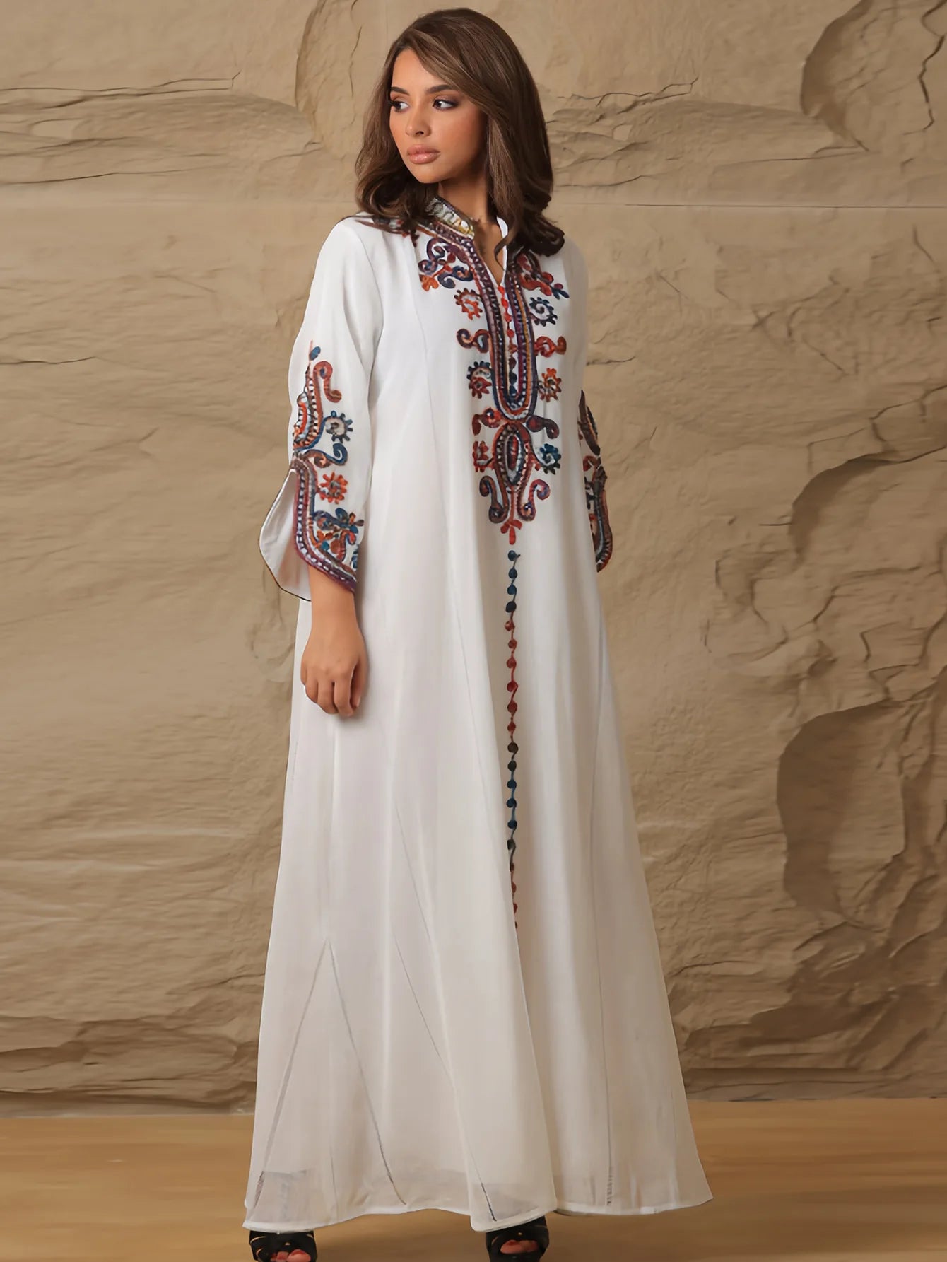 جلابية طويلة رمضان٢٠٢٥